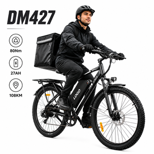 Vélo de montagne électrique DM427, moteur arrière 750W, batterie lithium 48V 27AH, cadre en aluminium, vélo cargo électrique - Product Image 1