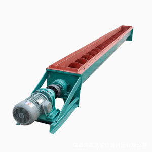 Transportador Espiral Tipo U de 5.5 Kw y 380 V con Velocidad Ajustable e Inclinación para Plantas de Manufactura, Banda de Acero al Carbono Resistente - Product Image 4