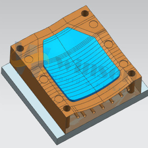 Tùy chỉnh chống đạn tấm gốm Khuôn nén Khuôn gốm áo giáp tấm khuôn <span class=keywords><strong>Maker</strong></span> - Product Image 2