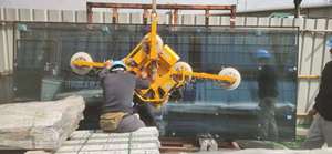 รถเข็นยกกระจกแบบสุญญากาศเคลื่อนย้ายได้มี CE แผ่นเหล็กหินอ่อนแบบเคลื่อนย้ายเคลื่อนย้ายได้ - Product Image 6