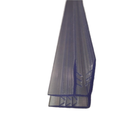 Profilé d'angle en PVC transparent pour affichage, extrusion plastique clair, pour maintenir des panneaux de 5 mm à 6 mm, 90 degrés