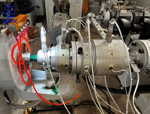 Chất lượng cao nhựa ppr/PE ống làm cho máy & dây chuyền sản xuất cho thanh rơm dây ứng dụng với Mang & động cơ - Product Image 2