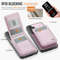 Accessoires mobiles en gros étui de couverture arrière pour Galaxy S25 support de téléphone avec sac de carte étui de téléphone portable pour Samsung S24 ultra
