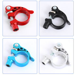 Abrazadera de sillín de aleación de aluminio de liberación rápida de 28.6mm, 31.8mm, 34.9mm para bicicleta de montaña y bicicleta de carretera - Product Image 2