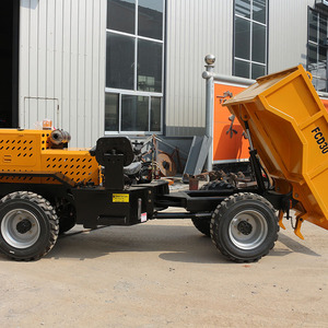 Nhà máy tùy biến Mini 4x4 DIESEL Dumper bê tông 2000kg 3ton 5ton 7ton có thể với loader nhỏ 4WD Dump xe tải để bán - Product Image 3
