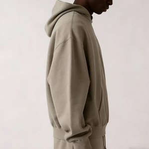 Fere Tops of 2026 SS22 Survêtements pour hommes en maille, comprenant un sweat à capuche et un pantalon <span class=keywords><strong>de</strong></span> survêtement, 80% Coton/20% Polyester, 480 g/m², avec col à capuche, Collection God - Product Image 3