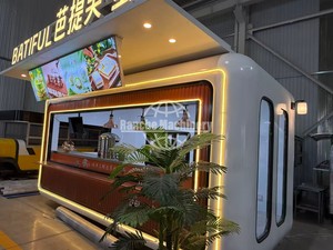 Camión de Comida Rápida Móvil, Carrito de Hot Dogs Festivo, Carrito de Helados, Remolque de Catering para Cafeterías, Venta al por Menor en Bodegas - Product Image 2