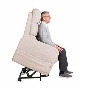 Sillón Reclinable Eléctrico, Sillón Reclinable Ortopédico, Sillón Elevador Beige PEPE P40028 - Product Image 1