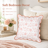 Housse de coussin texturée douce, couleur unie, 45*45cm, housse de coussin de canapé