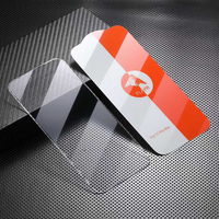 Protection d'écran en verre trempé HD à bords diamantés, design en dentelle, grand courbe, en aluminium, toucher lisse, vente en gros OEM