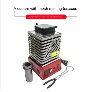 Horno de Inducción de Malla Pequeña de 2KG para Fundir Cobre, Hierro y Joyería con Componente Central de Motor - Product Image 4