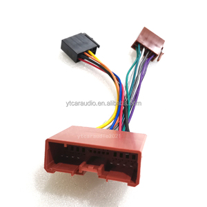 Adaptor Kabel Konversi Audio ISO Non-destruktif untuk Stereo Mobil MAZDA, Kabel Harness Radio CD Wanita - Product Image 1