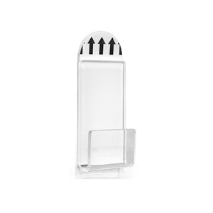 6 Bộ Wall Mount tự dính rõ ràng Acrylic Vinyl record DVD album hiển thị <span class=keywords><strong>Hanger</strong></span> chủ - Product Image 4