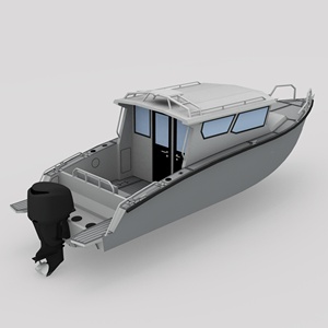 Yacht sportif chinois Gospel de 8,4 m en aluminium de qualité marine, certifié CE <span class=keywords><strong>pour</strong></span> la pêche et la <span class=keywords><strong>croisière</strong></span> - Product Image 2