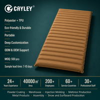 Matelas pneumatique de camping portable en TPU, léger et durable, pour la randonnée en plein air, les voyages en parc, pour les jeunes et les adultes