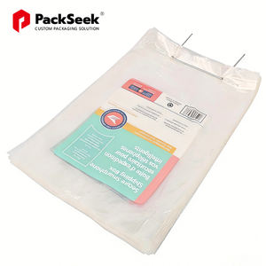 Sacs à <span class=keywords><strong>pain</strong></span> transparents imprimés sur mesure, emballage plastique pour boulangerie, sacs à <span class=keywords><strong>pain</strong></span> en LDPE <span class=keywords><strong>de</strong></span> qualité alimentaire, emballage alimentaire - Product Image 1