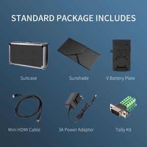 SEETEC 4K280-9HSD-CO Monitor de transmisión Ultra-HD de 27 "4K para monitoreo de CCTV y hacer películas con Monitor de director de transmisión - Product Image 2