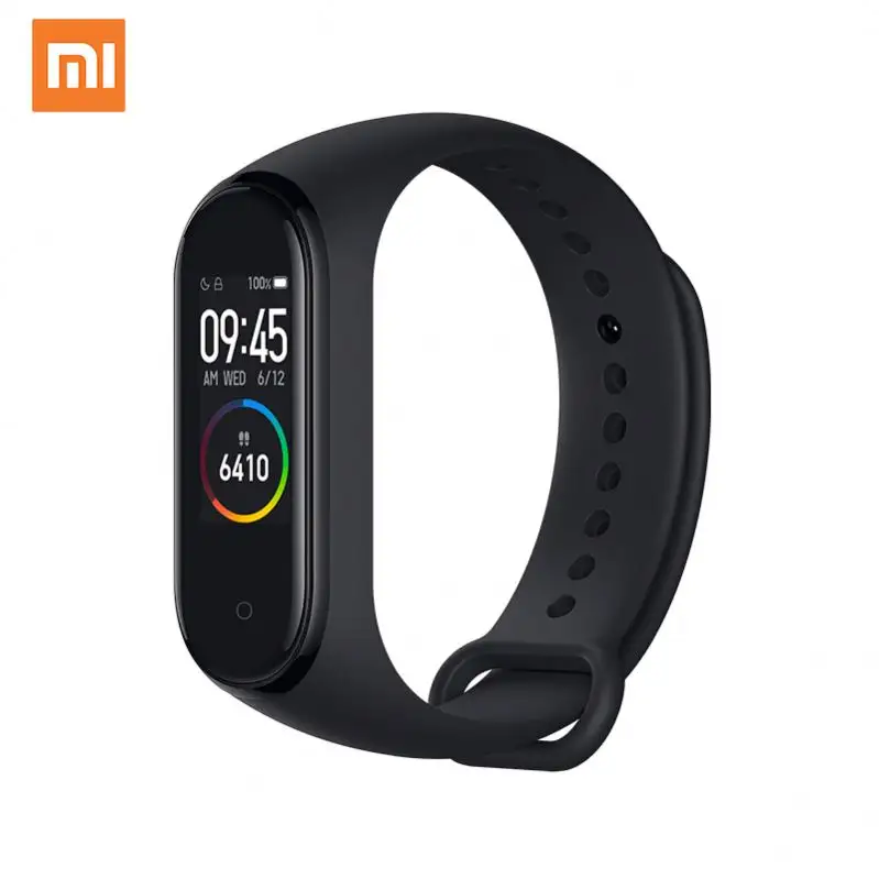Mi Band 4 Smart Miband Bracelet Heart Rate Fitness 135Mah Color Screen Waterproof Level 5Atm xiao miband