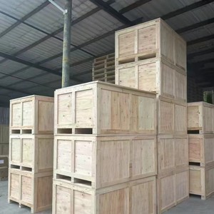 Shuangjia Packaging Wooden <b>Crate</b> Custom Size Two Tons Load Capacity Moisture Proof Insect Proof Export Grade Fumigation Free - Product Image 3