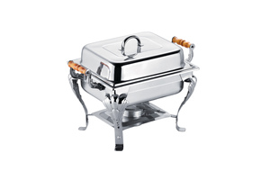 Thép không gỉ lẩu tự chọn hình chữ nhật hiện đại khách sạn thực phẩm cách nhiệt thiết bị - Product Image 3