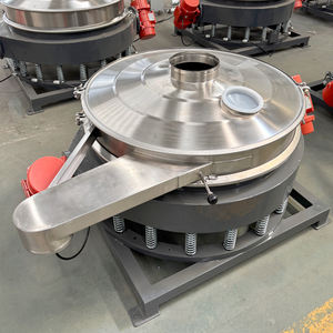 Petite machine de criblage rapide d'élimination des impuretés à double moteur pour usine de transformation de légumes tamis vibrant pour la transformation des aliments - Product Image 5