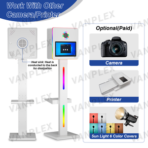 <span class=keywords><strong>Machine</strong></span> de photomaton DSLR carrée tout-en-un |   Écran tactile haute résolution de 15,6 pouces + cadre en métal de qualité <span class=keywords><strong>a</strong></span>éronautique |   Comprend un Flight Case - Product Image 4