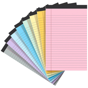 Blocchi Note Colorati, Lista delle Cose da Fare, Quaderno <span class=keywords><strong>per</strong></span> Appunti, Blocco Note a Righe Stampato su Entrambi i Lati <span class=keywords><strong>per</strong></span> Casa - Product Image 1