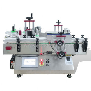 Machine d'étiquetage de bouteilles rondes entièrement automatique de bureau à grande vitesse, équipement d'étiquetage auto-adhésif pour sauce soja et vinaigre en plastique - Product Image 3
