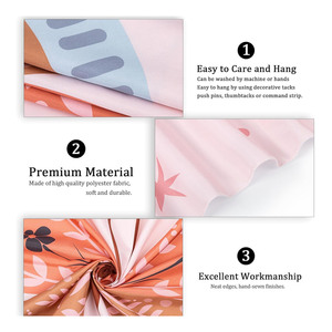 Tapiz Decorativo de Pared con Diseño de Mariposas Rosas, Estilo Bohemio, Mandala, Arte Floral, <span class=keywords><strong>para</strong></span> Dormitorio de Adolescentes - Product Image 5