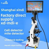 Shanghai Xindi Biological Microscope XD-MDI-E One Drop Blood Tester Cell Aquaculture Animal Husbandry Beauty Mites China