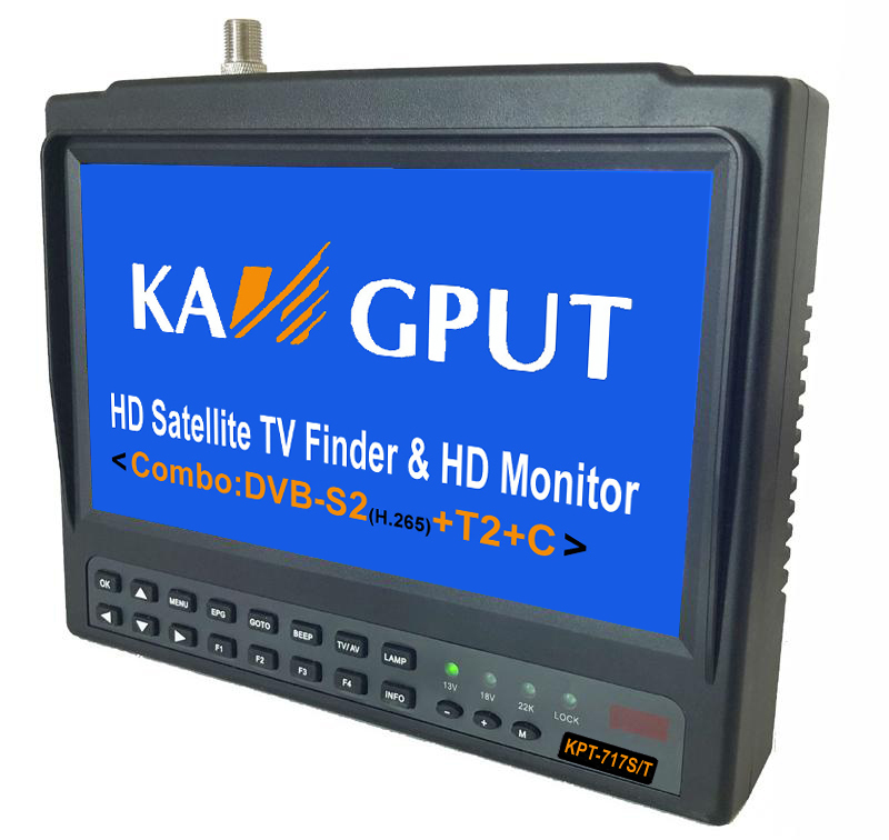 Оригинальный KPT-717ST SATLINK ST-5150 DVB-S2/T2/C COMBO HD спутниковый Finder метр H.265 HEVC MPEG-4 поддерживает QPSK 8PSK