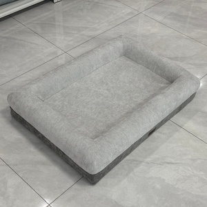 ETRIP PET Venta al por Mayor Cama Ortopédica de Lujo para Perros con Logotipo Personalizado, Cama Lavable para Perros con Base Antideslizante y Espuma Viscoelástica - Product Image 4