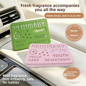 Diffuseur de parfum en pierre gaufrée pour voiture et armoire, avec logo personnalisé, emballage parfumé, certifié MSDS - Product Image 3