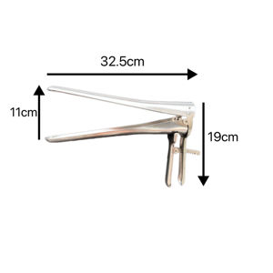 स्टेनलेस स्टील पशु चिकित्सा परीक्षण उपकरण पशु गाय योनि सलामी बकरी का प्रजनन बकरी योनि - Product Image 4