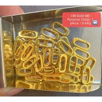 Fermoir universel Laifude à structure robuste pour bijoux DIY, chaîne longue en or 18 carats pour la fabrication de bracelets et de colliers