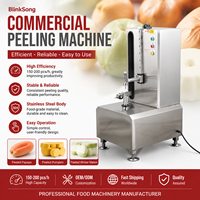 BlinkSong Multifunctionele Commerciële Schilmachine Elektrische Automatische Fruit- en Groenteschilmachine RVS