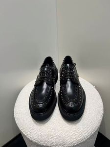 Zapatos Casuales de Piel Genuina con Diseño de Hebilla a la Moda, de Marca Personalizada de Lujo, Zapatos de Skateboard con Suela Gruesa y Modernos - Product Image 2