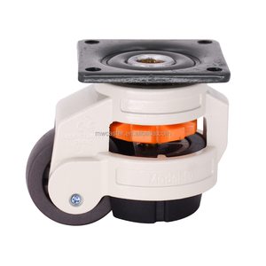 Mw <span class=keywords><strong>Caster</strong></span> Fabriek Prijs 40f 60f 80f 100f 120f Zware Industriële Intrekbare Verstelbare Hoogte Nivellering Wielen - Product Image 1