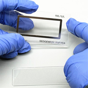 Lame de comptage Sedgewick-Rafter de haute qualité - Volume de 1 ml, 1000 carrés pour la phyto- et zooplancton - Product Image 3