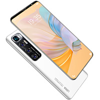 Téléphone Intelligent Android Débloqué 5 Pouces M10 Plus, 5" 512 Mo + 4 Go Double SIM Tactile Empreinte Digitale Mondial 3G Toutes Langues