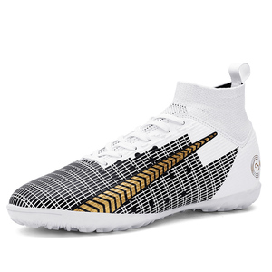 Nouveauté Stock d'origine <span class=keywords><strong>Messi</strong></span> vente en gros chaussures de football pour hommes et femmes tendance rétro haut pieds larges solides entraînement de sport match - Product Image 5
