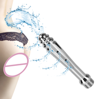 SM Sex Tools pour Couples, irrigateur Anal en métal, nettoyage du lavement Anal, Douche, buse de Douche, lavage Vaginal
