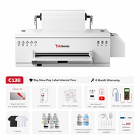InkSonic C13B A3 Imprimante DTF L1800 Rouleau à Rouleau Film PET Machine d'impression T-shirt Transfert Thermique pour PME
