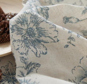 Rèm cửa nhà bếp bằng Vải Lanh Hoa 24 inch đặt trang trại đường diềm cửa sổ nhỏ và tầng nhắm mục tiêu cho nhà bếp cửa sổ nhỏ - Product Image 5