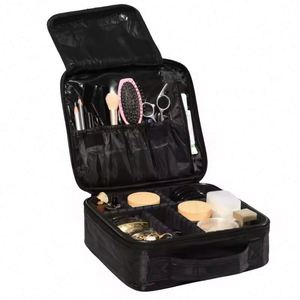 Échantillon gratuit - Trousse de maquillage portable et réglable - Sac de voyage pour cosmétiques - Pour articles de toilette et pinceaux de maquillage - Product Image 1