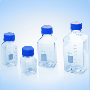 ขวดใส่กระดาษทิชชูฆ่าเชื้อในห้องปฏิบัติการ,ขวดเพาะเลี้ยงเซลล์ทรงสี่เหลี่ยม - Product Image 3