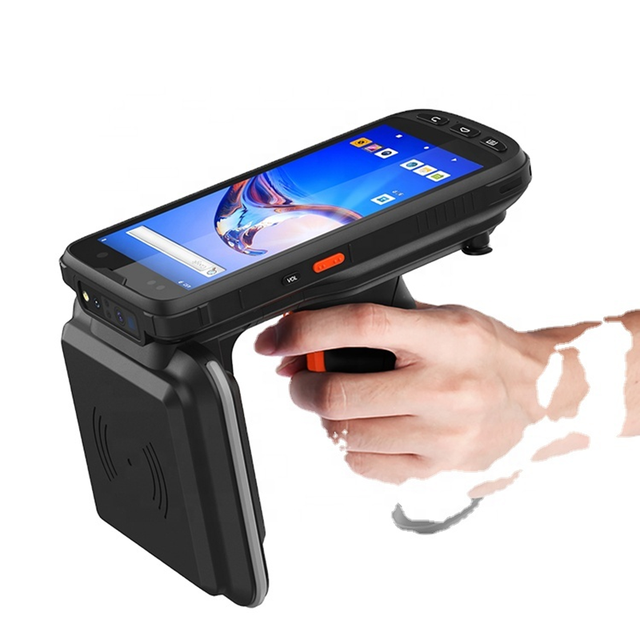 Long Range BX6100 Android 860-960 MHz Handheld UHF RFID Reader