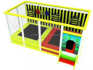 Coloful Children's Playground <b>Small</b> <b>Trampoline</b> Park Children <b>Trampoline</b> Equipment Children's Theme Playground From Factory - Product Image 2