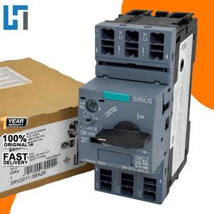 Nuevo Interruptor Automático Original 3RV2011-0BA20 0.14-0.2A 3RV2, Protección de Motor, Controlador de Automatización Industrial, Stock en Almacén - Product Image 1