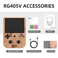Nouveau modèle RG405v Lecteur de jeu portable pour android 12 Classic 4 pouces Console de jeu portable